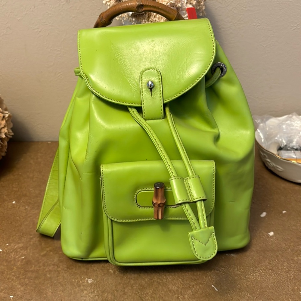 Gucci Bamboo small backpack